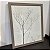 Quadro decorativo Galhos Delicados. Medida 48x58cm com moldura capuccino e vidro incolor. - Imagem 1