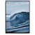 Quadro Decorativo Onda Azul. - Imagem 1
