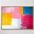 Quadro Decorativo Abstrato colorido. - Imagem 1