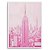 Quadro Decorativo Cidade Pink. - Imagem 1