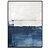 Quadro Decorativo Abstrato Azul. - Imagem 1