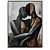 Quadro Decorativo Figurativo casal. - Imagem 1