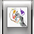 Quadro Decorativo Série Mulheres. Artista: Mariana San Martin - Imagem 1