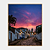 Minas Gerais - Quadro Decorativo Cidade céu final de tarde. Coleção Assinada: Giovanna Gogosz - Imagem 2