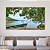 Florianópolis - Quadro Decorativo Barco Beira mar. Coleção Assinada: Giovanna Gogosz - Imagem 1