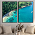 Lençois Maranheses - Conjunto de 2 Quadros Decorativo Paisagem Mar. Coleção Assinada: Giovanna Gogosz - Imagem 1