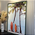 Quadro decorativo Surf - Medida 0,75x1,15cm Impressão canvas fineart e moldura dupla verde. - Imagem 2