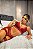 CROPPED SEM BOJO, FEITO EM ARRASTÃO E RENDA, POSSUI CALCINHA COM CINTA LIGA  Ref.: 02376 - Imagem 1