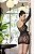 MINI VESTIDO BODYSTOCKING COM MANGA TAMANHO UNICO Cód. Y1005 - Imagem 3