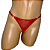 CALCINHA FIO COM REGULAGEM  DE RENDA  (COR: RUBI) Ref.: 1350 - Imagem 1