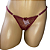 CALCINHA FIO DUPLO REGULAGEM  COR: VINHO  REF: 1342 - Imagem 1