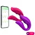VIBRADOR CASAL POR AOLICATIVO RECARREGAVEL 10 MODOS DE VIBRAÇÕES MLPP3305 - Imagem 1