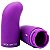 VIBRADOR PONTO G PARA ESTIMULAÇÃO PONTO E CLITSS 13cm ROXO - Imagem 3