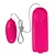 VIBRADOR BULLET COM FIO A PILHA COR: PINK - Imagem 1