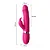 VIBRADOR DUPLO COM ESTIMULADOR HABBIT REGARREGAVEL 10 MODOS DE VIBRAÇOES COR ROXO MLVE4233 - Imagem 4