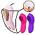 VIBRADOR DE CALCINHA POR APLICATIVO A PROVA D´AGUA RECARREGAVEL - Imagem 4