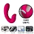 VIBRADOR COM ESTIMULADOR CLITORIANO POR APLICATIVO RECARREGAVEL MLPP3402 - Imagem 2