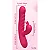 VIBRADOR EUPHORIA VAI E VEM COM ESTIMULADOR DE CLITTS RABBIT RECARREGAVEL MLVE4224 - Imagem 3