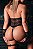 LINGERIE SENSUAL BODY DA COR DO PECADO Ref.: 02369 PRETO - Imagem 2
