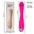 VIBRADOR GLAMOUR PONTO G  MLVA3028 RECARREGAVEL COR PINK - Imagem 2