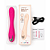 VIBRADOR GLAMOUR PONTO G  MLVA3028 RECARREGAVEL COR PINK - Imagem 3