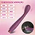 PONTO FATAL VIBRADOR PONTO G LITTLE KING RECARREGÁVEL 10 MODOS DE VIBRAÇÕES MLVA2518 - Imagem 3