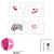 LUNARA VIBRADOR CASAL POR APLICATIVO RECARREGAVEL MLPP2028 - Imagem 3