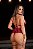 A SUA ESPERA FANTASIA SENSUAL TOP SEM BOJO CALCINHA FIO E SAIA E CINTA LIGA EMBUTIDA Ref.: 03111 COR DESEJO - Imagem 2