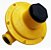 Regulador de pressão para queimadores industriais amarelo pequeno - Imagem 1