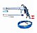 Equipamentos para pintura eletrostática a pó - Prensa cabo de alta tensão (completo niple+porca) - Imagem 9