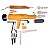 Equipamentos para pintura eletrostática a pó - Pistola PTM4 – Cascata Integrada Amarela Completa - Imagem 4