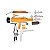 Equipamentos para pintura eletrostática a pó - Pistola PTM4 – Cascata Integrada Amarela Completa - Imagem 5