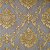 Papel de Parede Marrom com Damask em tom Ocre (Dourado) - Imagem 3