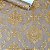 Papel de Parede Marrom com Damask em tom Ocre (Dourado) - Imagem 2