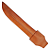 Bainha de couro para facão castanheiro Wenzel de 16 polegadas - Imagem 2