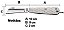 Canivete Rog Inox 3 1/8" com Bainha de Couro - Imagem 6