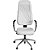 Cadeira Presidente Branca com Costura Preta para Escritório e Clínicas PP01-2-W - Pethiflex - Imagem 2