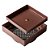 Ralo 10x10 Oculto Seca Piso porcelanato Inteligente Marrom - Imagem 2