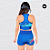 SHORT WELLNESS CORRIDA INVICTO AQUARELA - Imagem 2