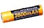 Bateria 18650 Recarregável Fenix - 2600 mAh - Imagem 1