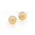 Brinco Rommanel Bola Folheado a Ouro 1 cm - Imagem 1