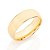 ALIANÇA LISA BANHADA A OURO 18K - Imagem 1