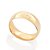 Aliança banhada a ouro 18k com zircônia - Imagem 1