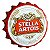 Kit 6 Placas tampinhas decorativas - Cervejas - 27,5 cm - Heineken, Budweiser, Guinness, Stella, Corona, Amstel - Imagem 5