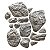 307 - Kit de Formas Pedra Moledo - 14 cavidades - Imagem 6