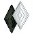 BLACK 419 - Forma ABS 2mm Gesso/Cimento - Losango 73 x 36,5 cm - Imagem 1