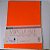 PAPEL A4 210X297 CANSON NEON LARANJA 240G C/ 10 FLS - Imagem 1
