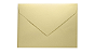 Envelopes convite Metallics White Gold com 50 unidades - Imagem 1