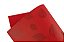 Papel Decor Folhas Vermelho - Preto 30,5x30,5cm com 5 unidades - Imagem 1