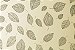 Papel Decor Folhas Creme - Preto 30,5x30,5cm com 5 unidades - Imagem 2